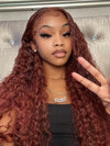 Glam Wavy Collection Water Wave Wigs Wavy Lace Front Wig